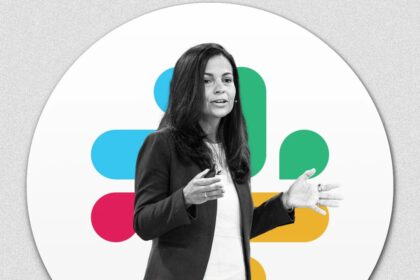 slack ceo highlights rapid ai integration to compete with microsoft teams