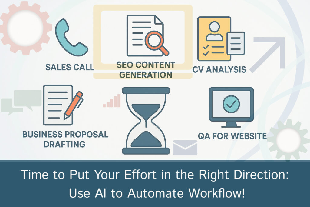 AI to automate workflow