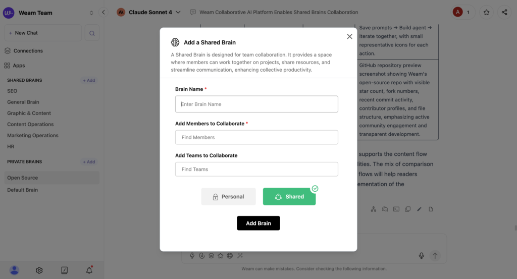 Open-source AI for teams